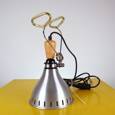 faretto vintage con pinza