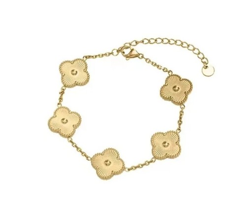 Bracciale catena placcato - a,