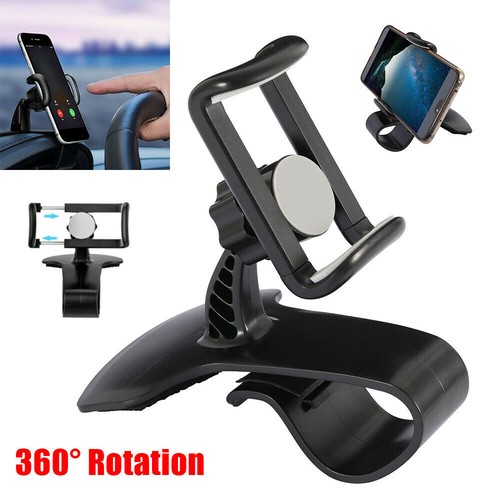 Supporto cruscotto auto nero