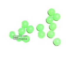 PERLINE TONDE DURE FLUO'