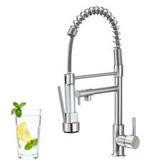 Rubinetto cucina nichel 360°