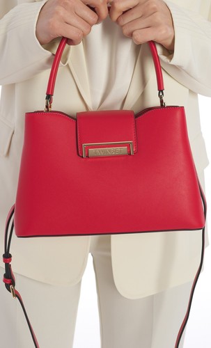 Borsa tote twinset con logo - borsa,