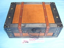 FIAT 500 EPOCA VALIGIA LEGNO