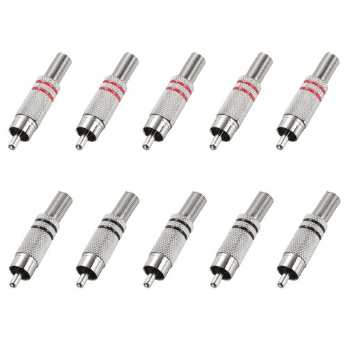 10pcs connettore filo rca - 10pcs,