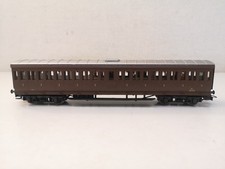 Rivarossi 2508 Carrozza Centoporte 2ª Classe Livrea Castano BZ 36453 FS H0-D5