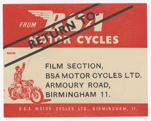Vintage bsa motor - bsa, ltd