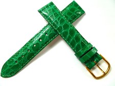 CINTURINO OROLOGIO VERDE 18 mm