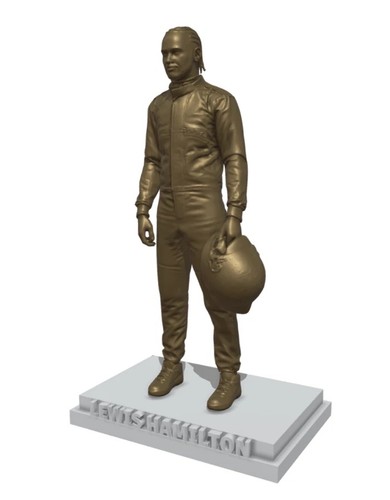 Statua lewis hamilton - statua,