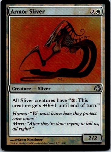 Armor sliver premium deck - u,