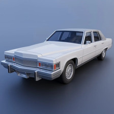 3d printed Cadillac FLeetwood