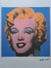 Firmato Andy Warhol - Marilyn