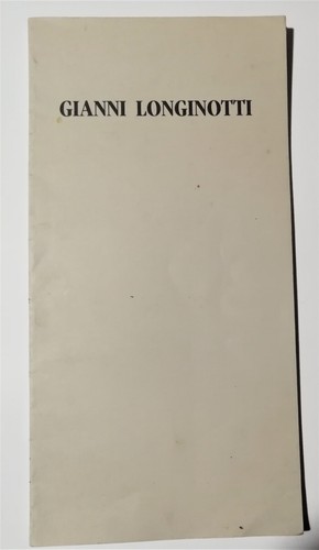 Gianni longinotti catalogo - –,