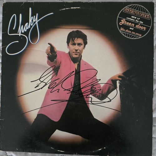 Autografo shakin stevens - shakin,