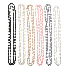 Collana di perle lunghe da 6