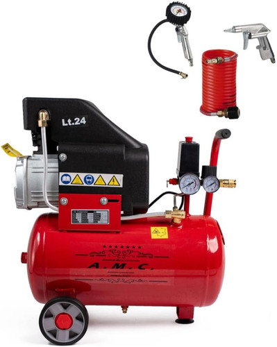 Compressore aria 24lt 15000w - aria,