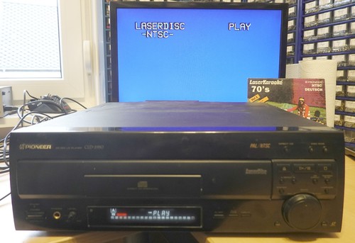 Lettore laserdisc fascia - di,