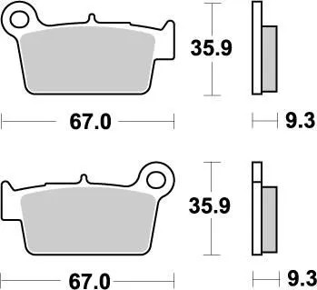 Moto master 094521 pastiglie - master,