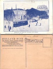 Cartolina Scene della vecchia Olanda Haarlem Spui Street