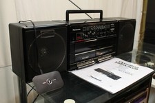 PANASONIC RX-CW42L RADIO REGISTRATORE CASSETTE EQUALIZZATORE XBS GHETTOBLASTER BLUETOOTH