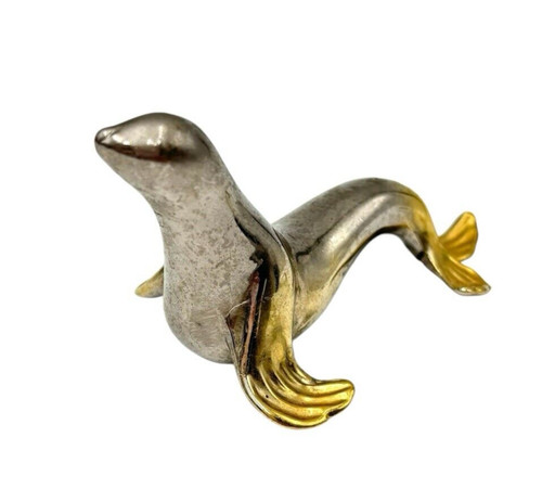 Leone marino piccola - marino, scultura