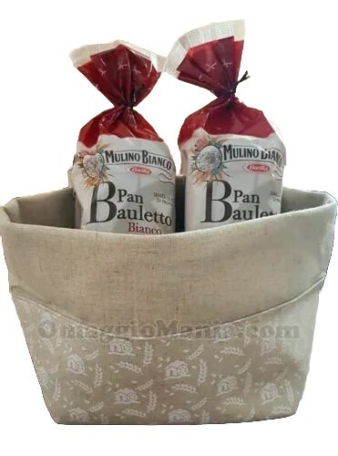 Mulino bianco cestino - bianco, pani