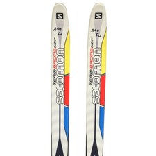 Sci da fondo junior Salomon Team Racing usato + attacchi Prolink / NNN