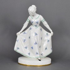 Statua in porcellana ballerina