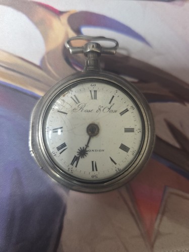 Orologio tasca verge - verge, fusee