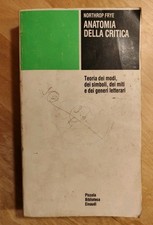 Northrop Frye ANATOMIA DELLA