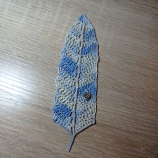 handmade crochet bookmark