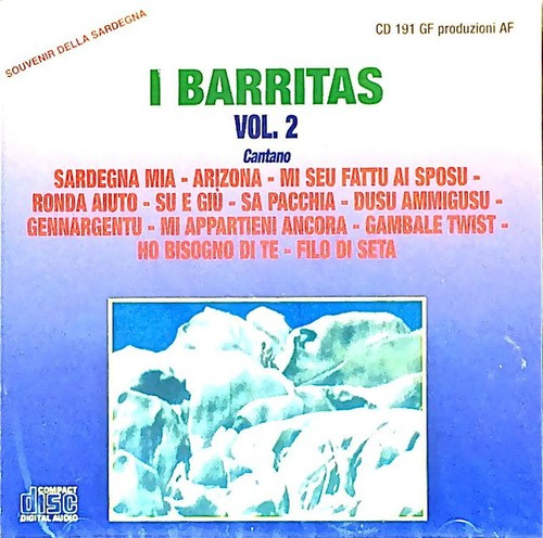 Barritas volume cd - -,