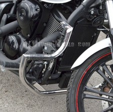 Kawasaki VN900 Vulcan VN 900 Custom Highway Crash Bar Protezione Motore con Picchetti