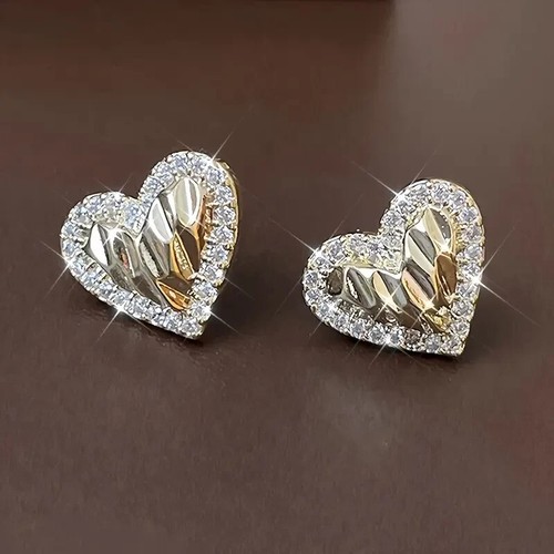 Orecchini oro cuore - , amore