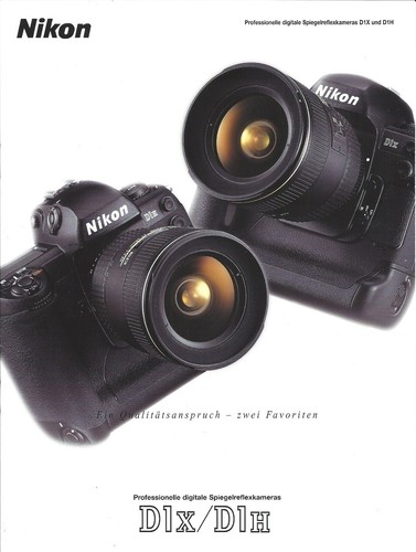 Nikon d1x d1h catalogo - d1x,