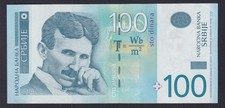 Banconota Serbia 100 dinara