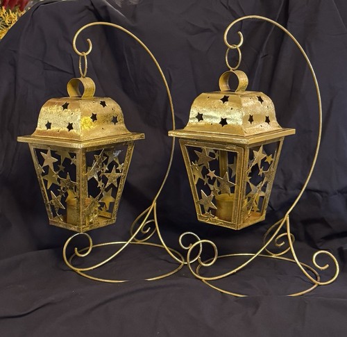 Lanterne natale dorate in - di,