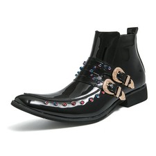Scarpe in pelle moda uomo