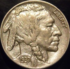 1937-P Buffalo Nichel