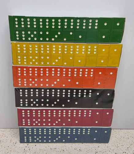 Domino legno doppio - in, 6