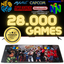 Consola Pandora Box Arcade con 28000 Juegos Retro con LED y Sistema de Sonido