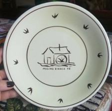 MULINO BIANCO PIATTO CERAMICA COLAZIONE SANGALLO PUNTI 1978 COLLEZIONE COCCIO