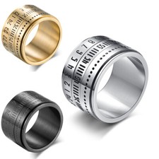 Anello uomo 14mm big spinner - anello,