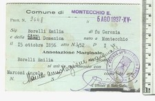 Registrafe di Montecchio E.-