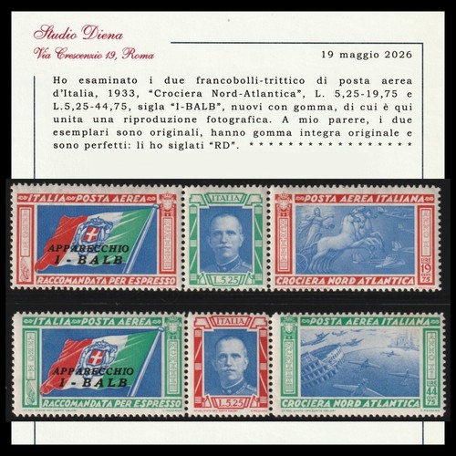Italia regno 1933 - 1933, aerea