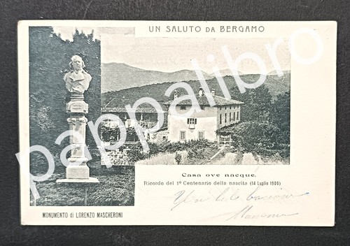 Saluto bergamo monumento - un,