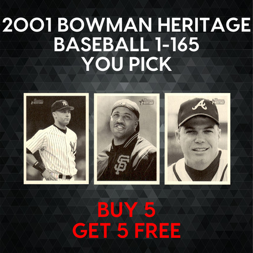 2001 bowman heritage - 2001,