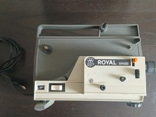 Proiettore 8mm ROYAL Bipasso Funzionante + Lotto 13 Films