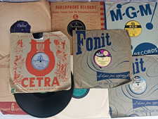 LOTTO 10 DISCHI - 78 GIRI - IN