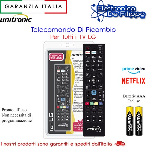 Telecomando ricambio per - di,