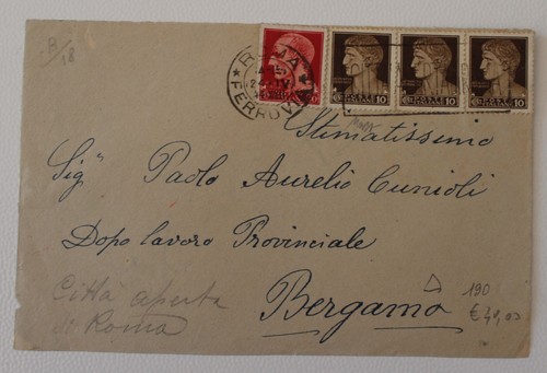 1944 fronte lettera - 1944,